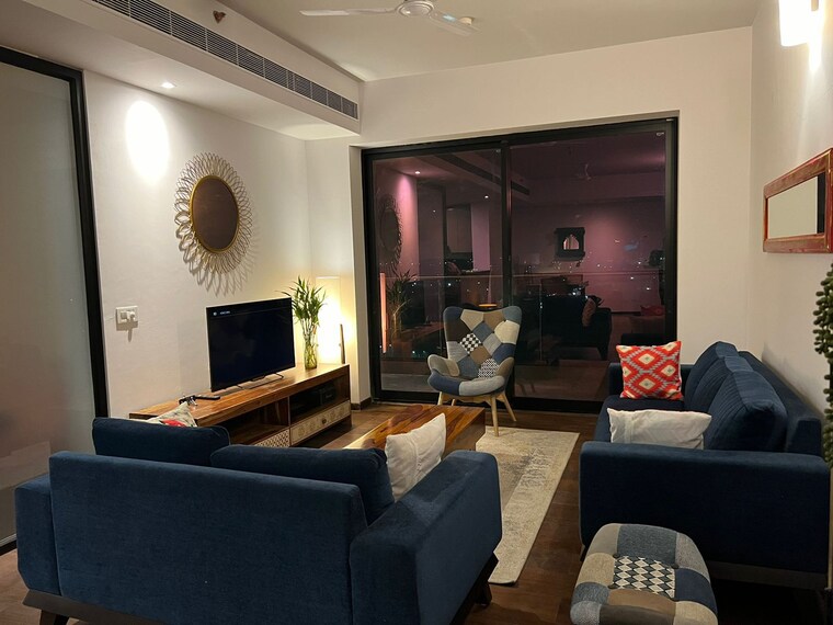 Living Room, krisumi-waterside-residences 3 Bedroom 2260 Sq.Ft. Apartment In Sector 36a Gurgaon 9582761