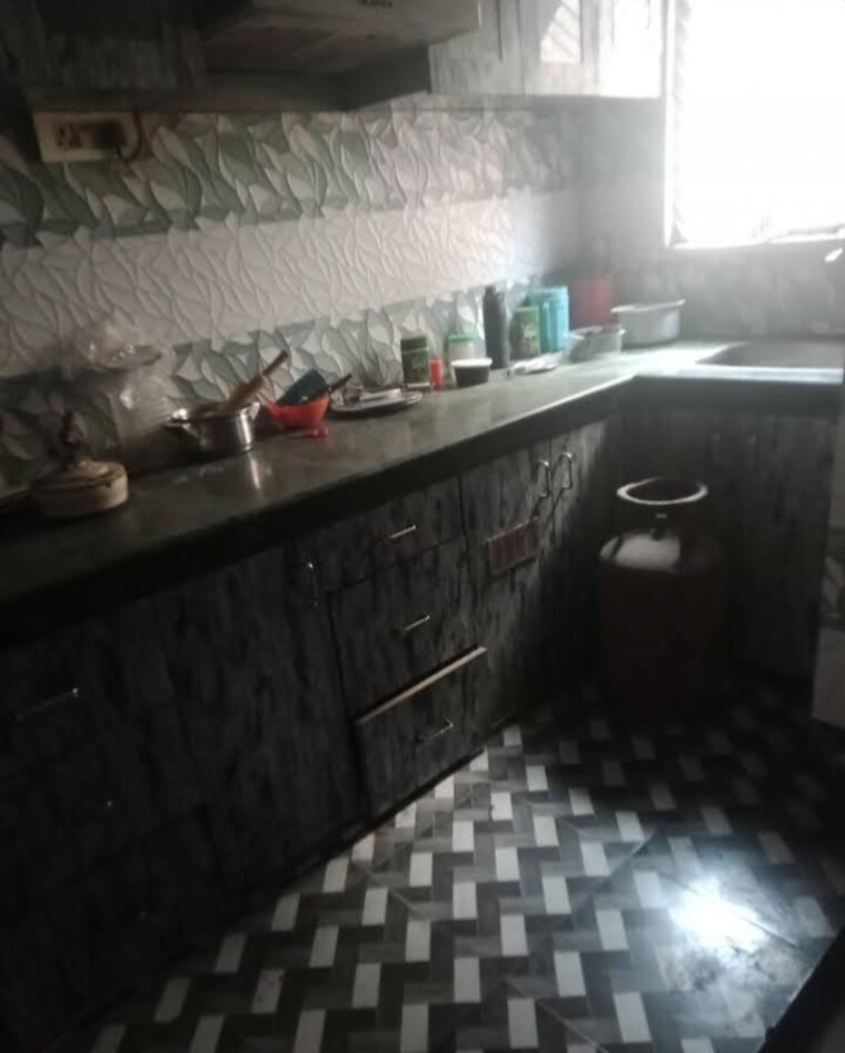 Kitchen, aliganj 1 Bedroom 452 Sq.Ft. Independent House In Aliganj Lucknow 9582776
