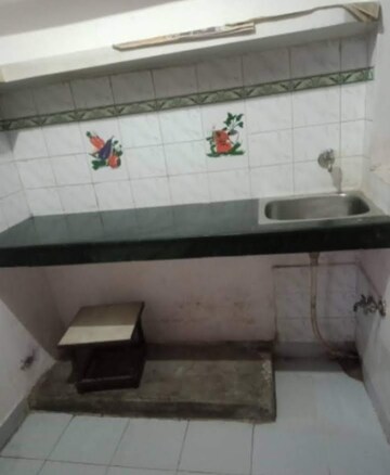 Kitchen in 1 BHK Villa at Aliganj – for Rent