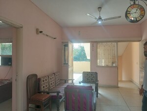 Living Room in 1 BHK Builder Floor at Sainik Farm – for Rent