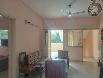 Living Room in 1 BHK Builder Floor at Sainik Farm – for Rent