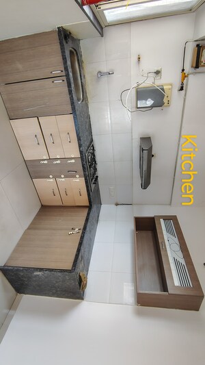 Kitchen in 2 BHK Apartment at Shubh Aaugusta, Kharadi – for Rent