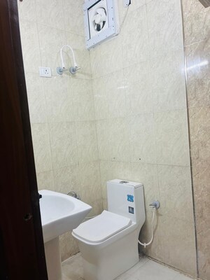 Bathroom in 3 BHK Builder Floor at Pratap Vihar – for Sale