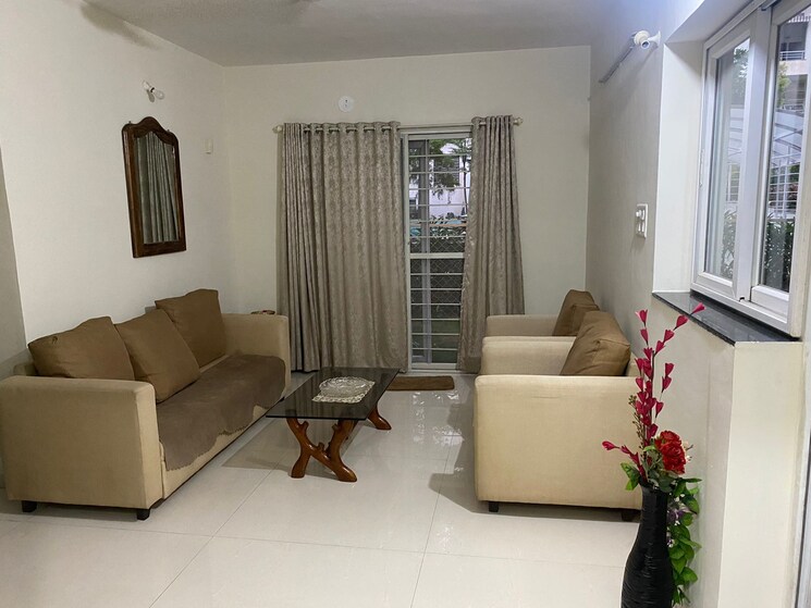 Living Room, rohan-mithila 2 Bedroom 1280 Sq.Ft. Apartment In Viman Nagar Pune 9582866