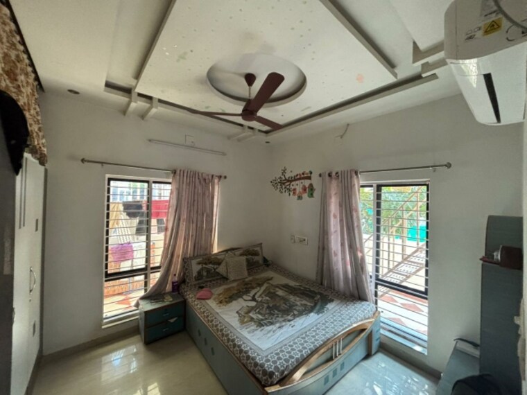 Bedroom, randesan 3 Bedroom 1350 Sq.Ft. Villa In Randesan Ahmedabad 9582878