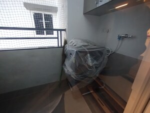 Bathroom in 3 BHK Apartment at Aparna Sarovar Zicon, Nallagandla – for Rent