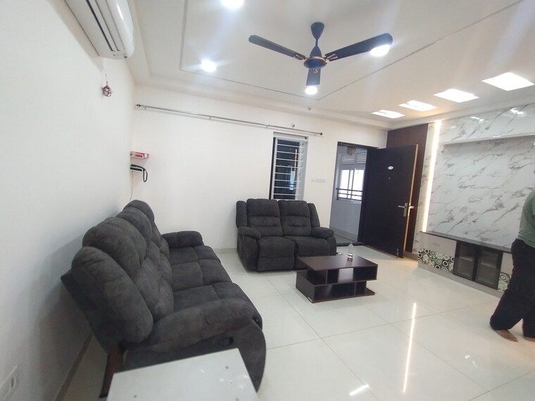 Living Room, aparna-sarovar-zicon 3 Bedroom 1740 Sq.Ft. Apartment In Nallagandla Hyderabad 9582887