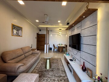 Living Room in 2 BHK Apartment at Rustomjee Urbania Azziano, Thane West – for Sale