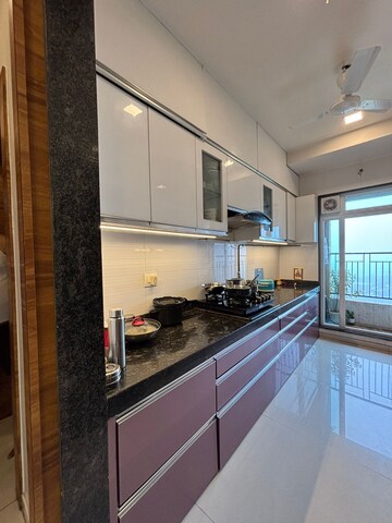 Kitchen in 2 BHK Apartment at Rustomjee Urbania Azziano, Thane West – for Sale