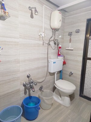 Bathroom in 2 BHK Apartment at Atlantis Apartment, Ghodbunder Road – for Sale