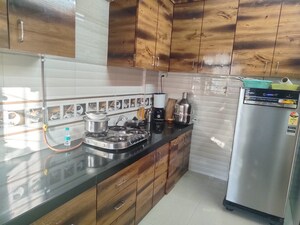 Kitchen in 2 BHK Apartment at Atlantis Apartment, Ghodbunder Road – for Sale
