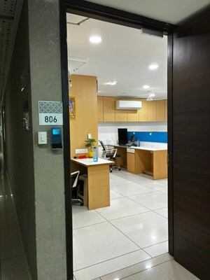 Floor Plan in  Office Space at Vastrapur – for Rent
