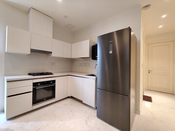 Kitchen in 1 BHK Apartment at Bhartiya Leela Residences, Thanisandra Main Road – for Rent