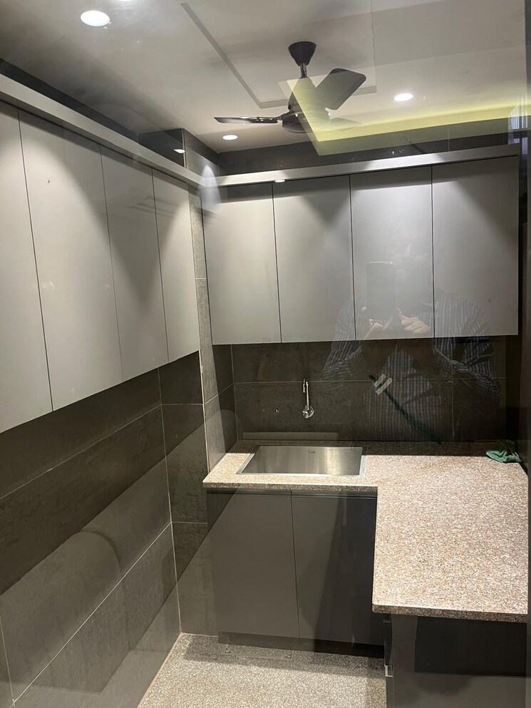 Kitchen, sector 55 1 RK 850 Sq.Ft. Independent House In Sector 55 Noida 9582942