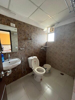 Bathroom in 2.5 BHK Builder Floor at New Ashok Nagar – for Rent