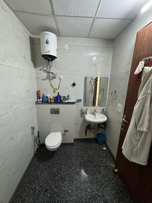 Bathroom in 1 RK Builder Floor at Sector 45 – for Rent