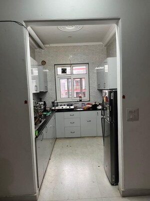 Kitchen in 1 RK Builder Floor at Sector 45 – for Rent