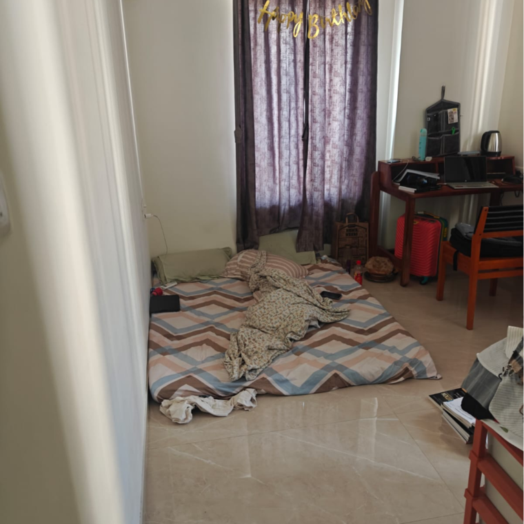 Bedroom, shell-colony 3 Bedroom 1100 Sq.Ft. Apartment In Shramjivi Nagar Mumbai 9583212