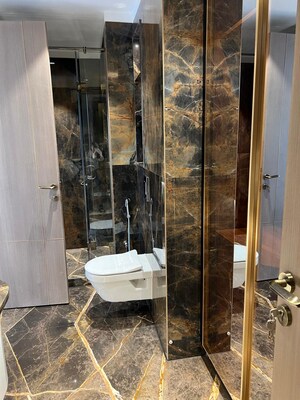 Attached Bathroom in 4 BHK Builder Floor at Anand Niketan – for Rent