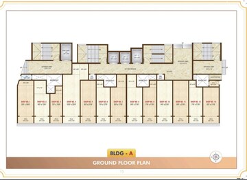 Floor Plan in 1 BHK Apartment at Nexus Park Diva, Diva – for Sale