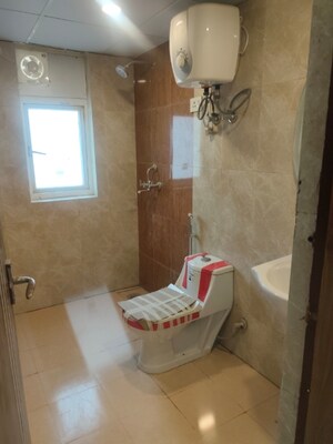 Bathroom in 4 BHK Apartment at Amrapali Heartbeat City, Sector 107 – for Rent