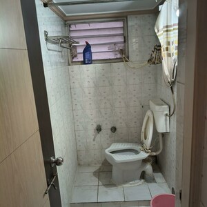 Bathroom in 4 BHK Villa at Prahlad Nagar – for Rent