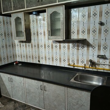 Kitchen in 4 BHK Villa at Prahlad Nagar – for Rent