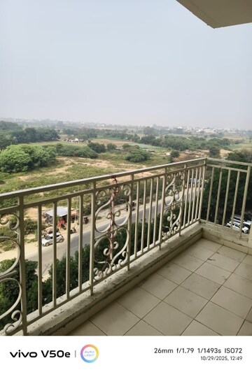 Balcony in 2 BHK Apartment at Ajnara Homes, Sector 16b Greater Noida – for Rent