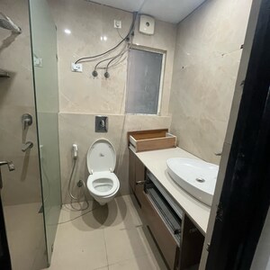 Bathroom in 3 BHK Apartment at Dasnac The Jewel, Sector 75 – for Rent