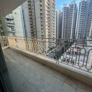 Balcony in 2.5 BHK Apartment at Mahagun Mirabella Highrise, Sector 79 – for Rent