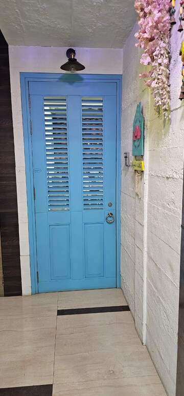 Building Lobby in 2 BHK Apartment at Romell Aether, Goregaon East – for Rent