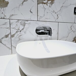 Bathroom in 3 BHK Builder Floor at Sector 81 – for Rent