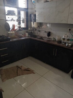 Kitchen in 3 BHK Apartment at Dhakoli – for Sale