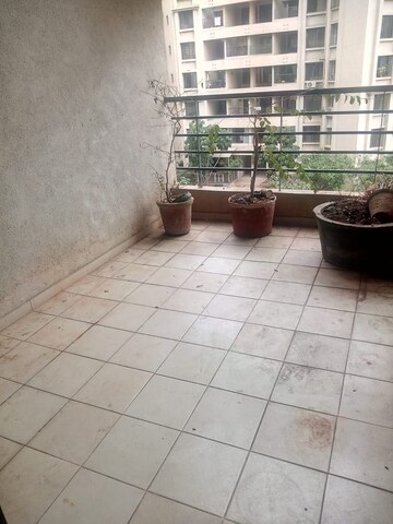 Balcony in 3 BHK Apartment at Kumar Kruti, Kalyani Nagar – for Rent