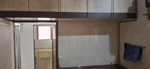 Bathroom in 2 BHK Apartment at Swapnlok CHS, Malad East – for Rent