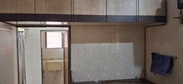 Bathroom in 2 BHK Apartment at Swapnlok CHS, Malad East – for Rent