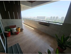 Balcony in 4 BHK Apartment at Parx Laureate, Sector 108 – for Rent