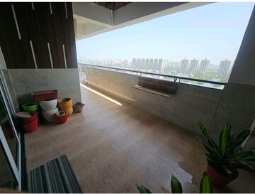 Balcony in 4 BHK Apartment at Parx Laureate, Sector 108 – for Rent