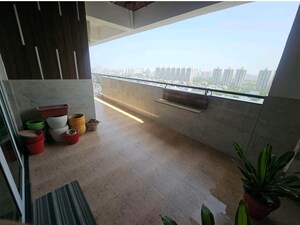 Balcony in 4 BHK Apartment at Parx Laureate, Sector 108 – for Rent