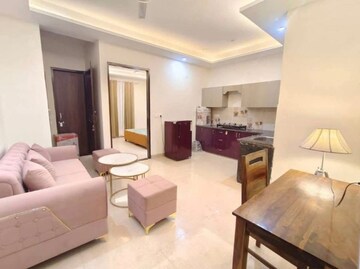 Living Room in 1 BHK Apartment at Saket – for Rent