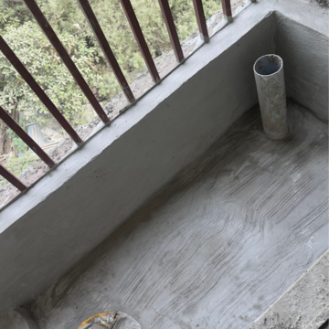 Balcony in 2 BHK Apartment at Shraddha Vardaan, Tirandaz – for Sale