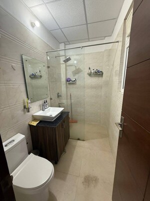 Bathroom in 2 BHK Apartment at Freedom Fighters Enclave – for Rent