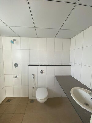 Bathroom in 3 BHK Apartment at Godrej Aqua, International Airport Road – for Rent