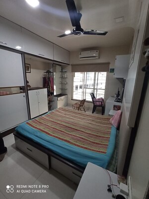 Master Bedroom in 2 BHK Apartment at Karan Palms, Warje – for Rent