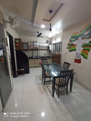 Kitchen in 2 BHK Apartment at Karan Palms, Warje – for Rent