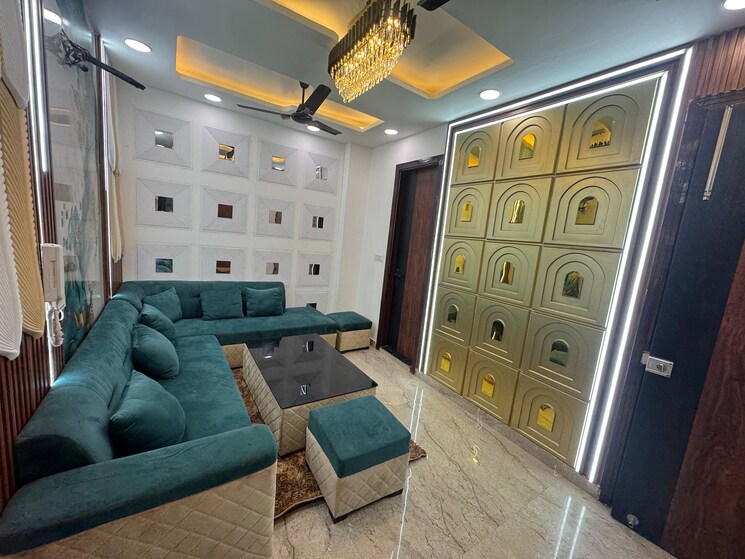 Living Room, dwarka mor 3 Bedroom 950 Sq.Ft. Builder Floor In Dwarka Mor Delhi 9583498