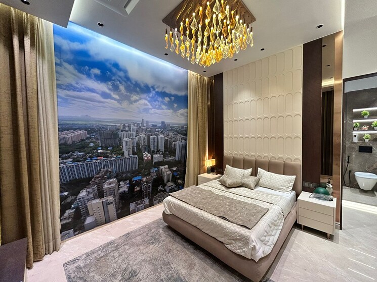 Bedroom, ariha-skyes 4 Bedroom 1876 Sq.Ft. Apartment In Goregaon West Mumbai 9583519