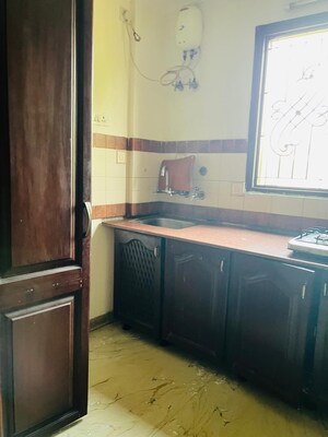 Kitchen in 1 BHK Builder Floor at Malviya Nagar – for Rent