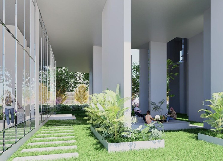 Garden, m3m-gic 2.5 Bedroom 1400 Sq.Ft. Apartment In Manesar Sector 9 Gurgaon 9583437