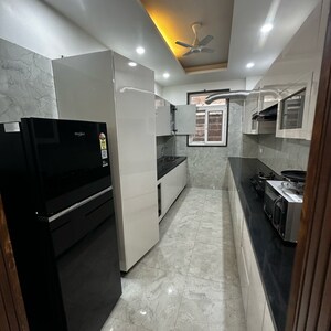 Kitchen in 3 BHK Builder Floor at Sector 45 – for Rent